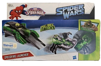 SpiderWars SPEEDFIRE Lanzador Spiderman Verde NUEVO Foto 1 de 2