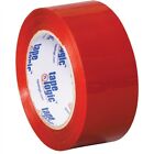 Tape Logic Red Carton Sealing Tape 2' x 110 yard (6 Pack)