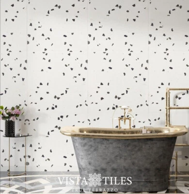 Azulejos de muestra de terrazo con base de cemento prefundido de alta calidad de 4 pulgadas (VSTN-487) Foto 1 de 4