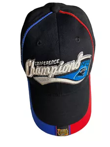 NFL Reebok Carolina Panthers 2003 NFC Conference Champions Locker Room Hat Cap - Picture 1 of 11