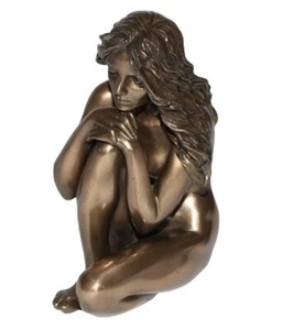 Deco Figura Body Talk Colección Desnudo Mujer Sentado H 13 CM Escultura Figura - Imagen 1 de 5