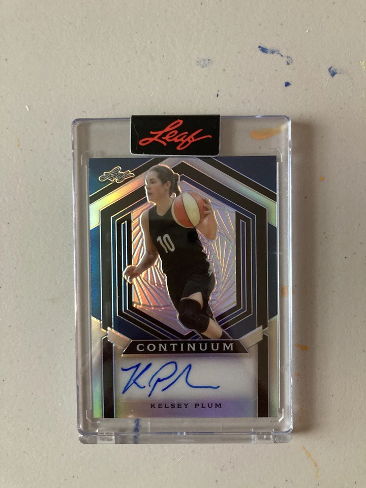2023 Leaf Continuum Autograph Kelsey Plum #/132 Sealed WNBA - Image 1 of 1