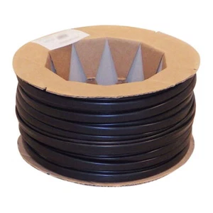 Gaines PVC Flexibles diamètre 10mm Noir Bobine de 200m - Picture 1 of 1