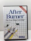 After Burner Sega Master System Without Instructions Sealed Pal