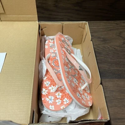 Sandalia Roxy Guijarros Niña - Flores Rojas/Blancas - Nueva Talla 2 Foto 1 de 4