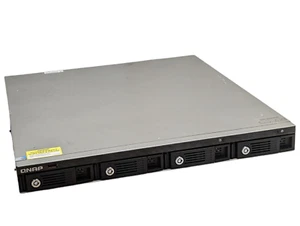 QNAP TS-459U-RP+ 4 Bays 3.5" NAS with 2 4TB HDDs installed - - Photo 1/3