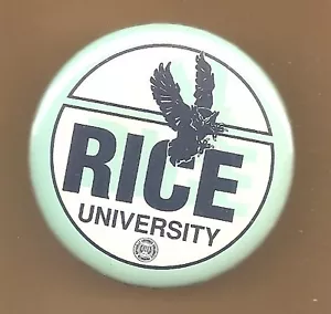 RICE OWLS CLASSIC LOGO BUTTON - Bild 1 von 1