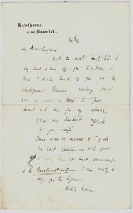 Sir Hall Caine (1853-1931), novelist - Picture 1 of 1