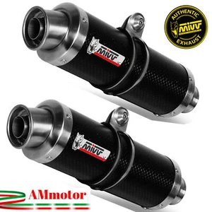 Auspuff Motorrad Mivv Kawasaki Z 1000 2008 Endtopf 2 Slip-On Gp Carbon Genehmigt - Bild 1 von 1