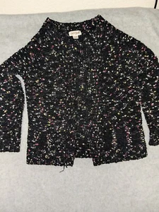 Cat And Jack Cardigan Animal Print - Pink/Beige With Gold String - Picture 1 of 6