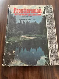 US Stamps Frontiersman Stamp Album - Not all shown - Picture 1 of 11
