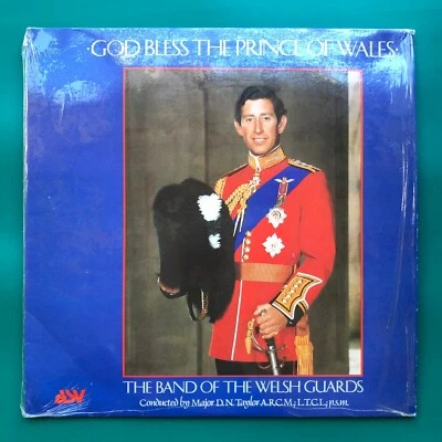 Band Of Welsh Guards GOD BLESS THE PRINCE OF WALES Brass Military LP Charles NM - Image 1 of 4