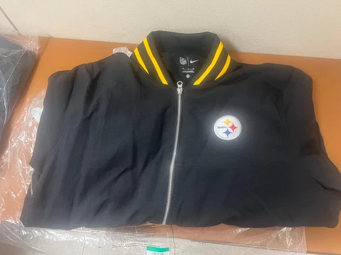 Pittsburgh Steelers Nike Bomber NFL Jacket XL Cover