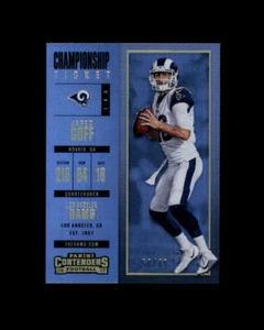 2017 Panini Contenders Championship Ticket #52 Jared Goff \99 (ref 163432) - Picture 1 of 2