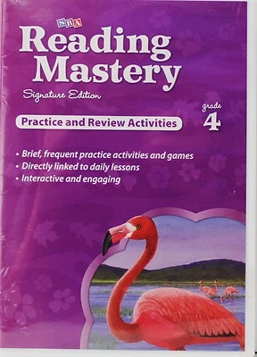 SRA READING MASTERY Signature Edition Practice & Review Activitie Grade 4 CD-ROM - Image 1 of 2