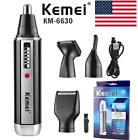 Kemei 4-IN-1 Electric Nose Hair Trimmer Mens Beard Shaver Kit Low Noise KM-6630