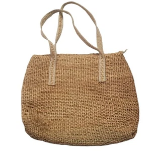 Mister Ernest Vintage Boho gewebte Strand Schulter Handtasche Tasche Made in Phillipines - Bild 1 von 7