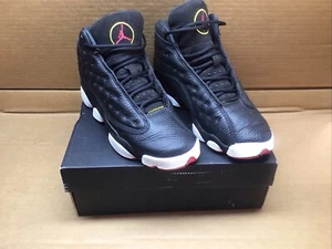Air Jordan 13 Retro Negro y Rojo Jumpman 5Y (mujer 6.5) y Caja Ex. Estado - Imagen 1 de 13
