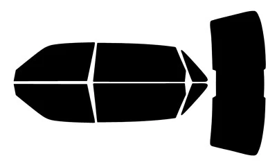 Kit de película de cerámica nano precortada para automóvil Jaguar Vanden Plas 1998-2003 tinte de ventana Foto 1 de 4