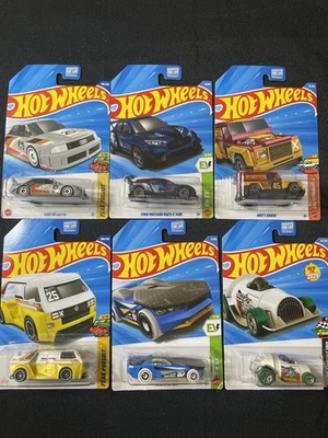 Hot Wheels Lote de 6 Audi 90 Mach-E VW Bus Drift Truck EV Coches Nuevos Sellados Foto 1 de 4