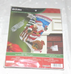 Bucilla Nordic Santa Stocking 86847 Kit - Picture 1 of 2