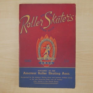 Amateur Roller Skater's Hand Book Skating Association Vintage Guide 1943 ARSA - Picture 1 of 9