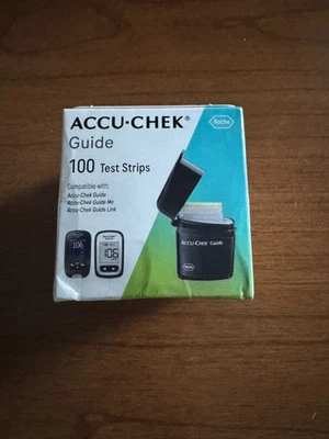 Accu-Chek Guide 100 Teststreifen kostenloser Versand Ablaufdatum 1/27 - Bild 1 von 4