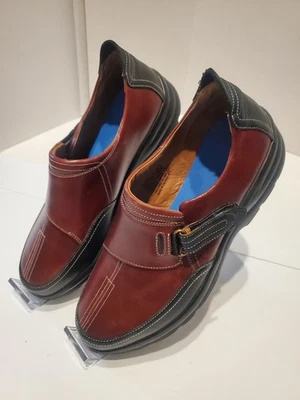 Zapatos para hombre marca Dr Comfort talla 10,5 cuero marrón sin cordones informales cómodos bonitos Foto 1 de 4