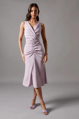 Coast Lilac Midi Dress Womens Occasion Dresses - Image 1 of 4