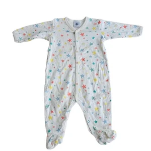 Dulce Mono De Estrellas Para Bebé Petit Bateau Talla 6M 68 - Imagen 1 de 3