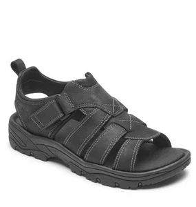 Rockport Herren Rocklake Fischer Sandalen, schwarz, Größe 12 - Bild 1 von 10