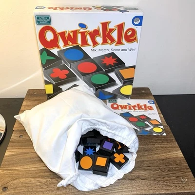 Qwirkle Tile Game Complete Mindware 2006 - Image 1 of 4