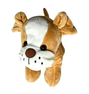 Bulldog Boxer Plush Stuffed Animal Toy Fun Stuff 9.5” - Picture 1 of 10