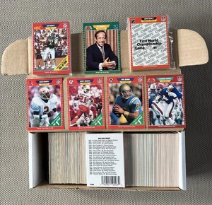 1989 Pro Set Football Complete Master Set #1-561 + Announcers Set/SB Set/Rozelle - Picture 1 of 5