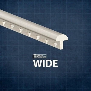 StewMac breiter Bunddraht, breit/mittel, 2-Fuß-Stück - Bild 1 von 3