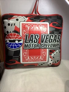 Vintage Las Vegas Motor Speedway Bleacher Cushion 12” X 13.5” - Picture 1 of 9