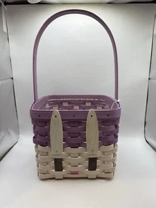 Longaberger 2025 Hase Osterkorb (lila) - Bild 1 von 5