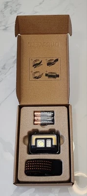 NIB Duracell LED 575 Lumens Headlamp with 6 Lighting Modes Batteries Included Foto 1 de 4