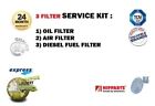 For Toyota Hiace 24D Power Van 1995 2001 Service Oil Air Diesel Fuel Filter Kit
