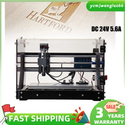 3Axis Desktop Mill Machine 3018-SE V2 CNC Router Engraver DIY Engraving Tool USB - Image 1 of 4