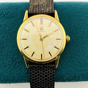 Reloj Omega vintage para hombre relleno de oro 14714-62-SC CAL 286 34 MM funciona serie 1962 - Imagen 1 de 12