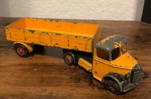 Dinky Toys Bedford Tractor Trailer Yellow  - Picture 1 of 3