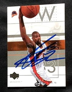ANTAWN JAMISON WARRIORS AUTOGRAPHED SIGNED 2003 UPPER DECK BASKETBALL CARD - Picture 1 of 2