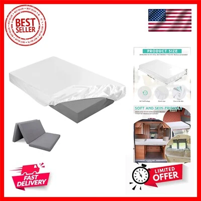 Sábana bajera solo compatible con mil millones de colchones plegables alfombrilla plegable... Foto 1 de 4