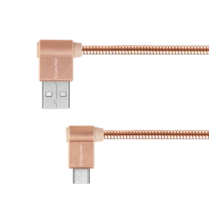5901890035392 Kabel USB - wtyk kątowy typu C 1m 3A Kruger&Matz Krüger&M - Bild 1 von 4