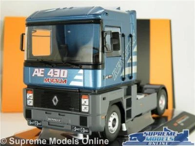 RENAULT MAGNUM AE MODEL LORRY TRUCK CAB TRACTOR UNIT BLUE 1992 1:43 IXO TR098 K8 - Image 1 of 4