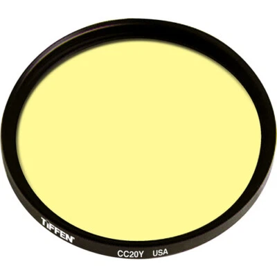Tiffen 105mm Coarse Thread CC20Y Yellow Filter MFR #105CCC20Y - Image 1 of 4