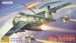 Messerschmitt Me P.1101, 1:48, RS Models, Plastikmodellbausatz, Neu