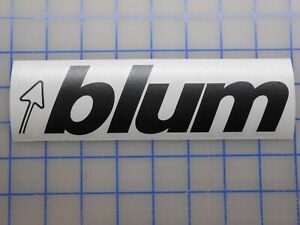Blum Decal 3" 5.5" 7.5" 11" Drawer Lift Cabinet Hinge Hardware Glide Runner Box