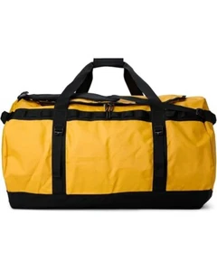 NEW The North Face Base Camp Duffel Bag Backpack 132L Yellow - Size XL - Picture 1 of 4